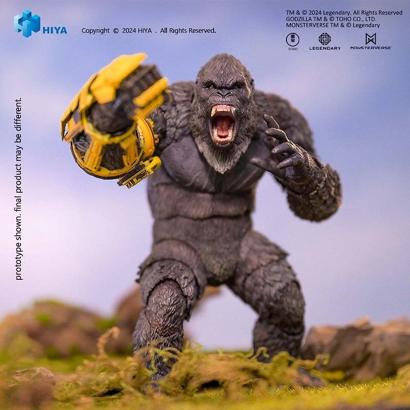 HIYA Godzilla x Kong: The New Empire EXQUISITE BASIC Kong B.E.A.S.T. Glove Previews Exclusive 6.2-in Action Figure