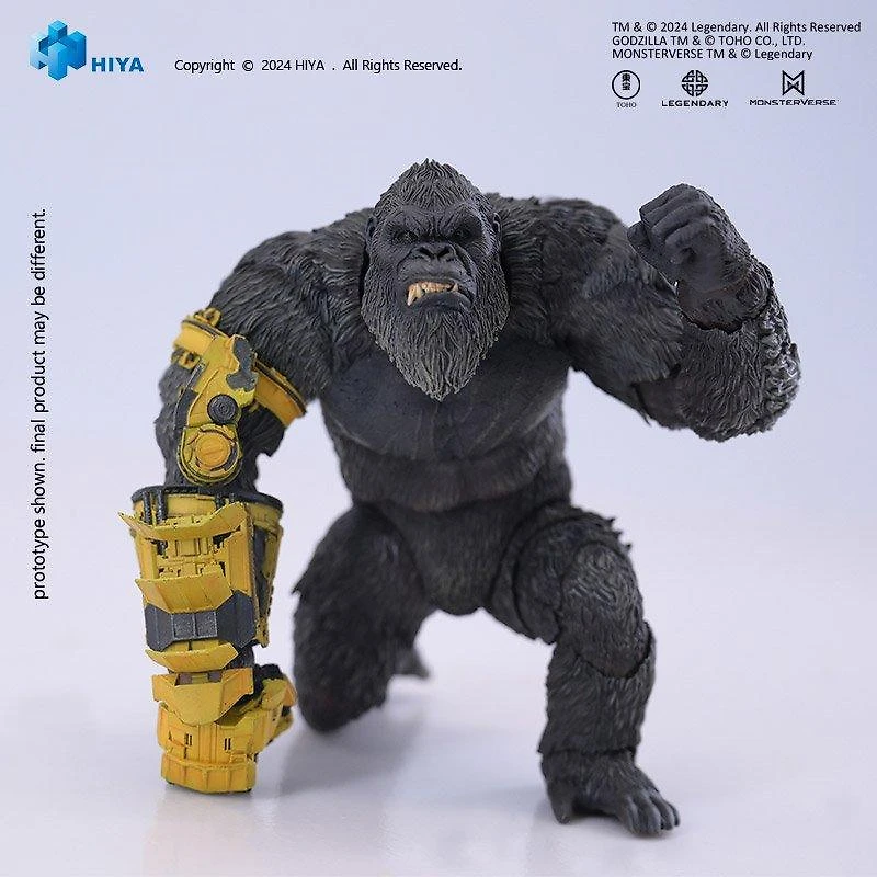 HIYA Godzilla x Kong: The New Empire EXQUISITE BASIC Kong B.E.A.S.T. Glove Previews Exclusive 6.2-in Action Figure
