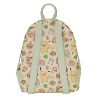 Loungefly Pokemon Cafe Pikachu and Eevee Food Mini Backpack GameStop Exclusive