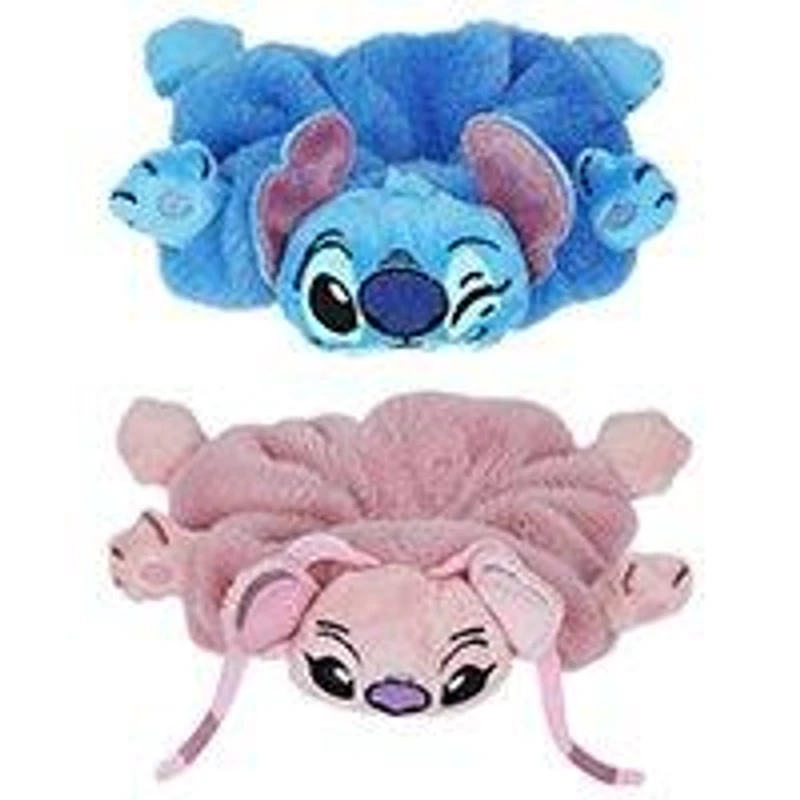 Disney Lilo and Stitch Angel and Stitch 2-Pack Scrunchie Set GameStop Exclusive