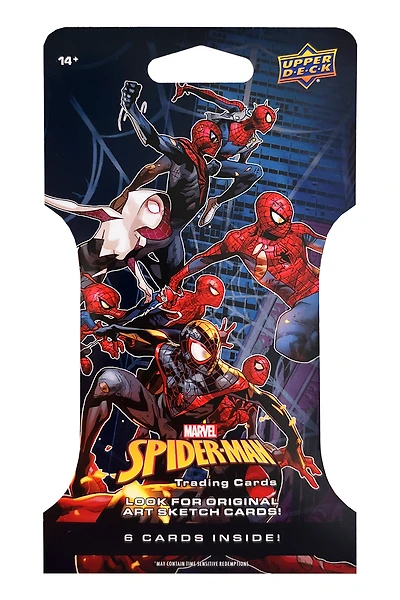 Upper Deck 2024 Marvel Spider-Man Trading Cards Blister Pack