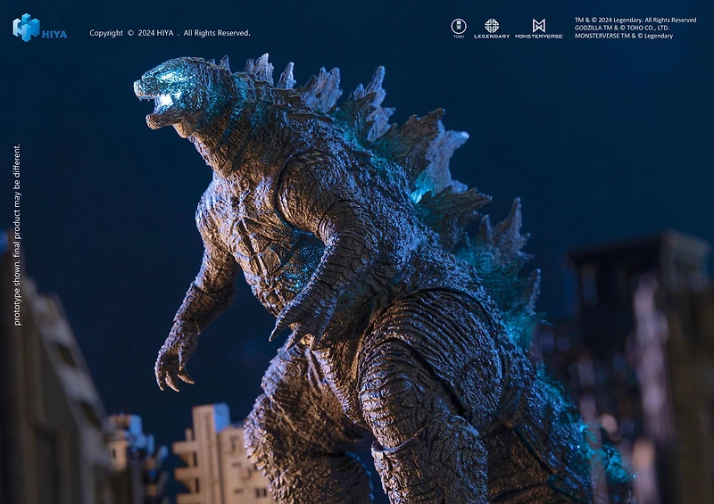 HIYA Exquisite Basic Godzilla vs King Kong Godzilla (Heat Ray) 7-in Figure