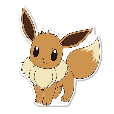 Pokemon Eevee MDF Die Cut Wall Art