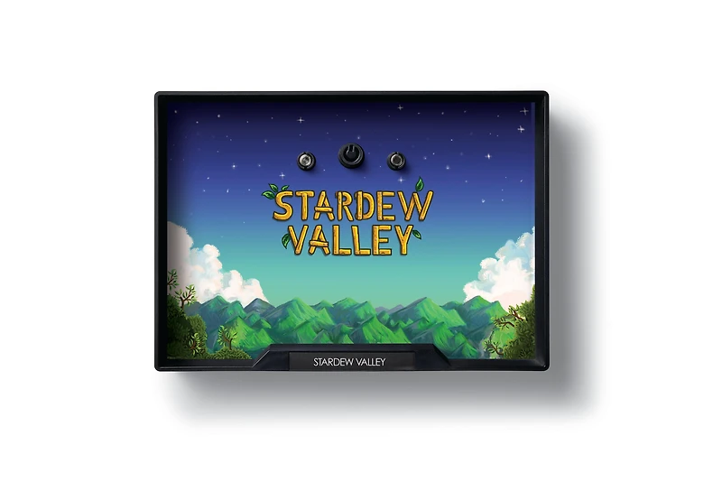 CANDY CON Black Base Unit Controller with Stardew Valley Framed Edition GameStop Exclusive
