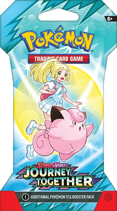 Pokemon Trading Card Game: Scarlet and Violet Journey Together Booster Sleeves Pack (Styles May Vary