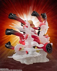 Bandai One Piece S.H. FiguartsZero Tamashii Nations Monkey D. Luffy (Egghead arc) Gum-Gum Hawk Gatling Extra Battle Figure