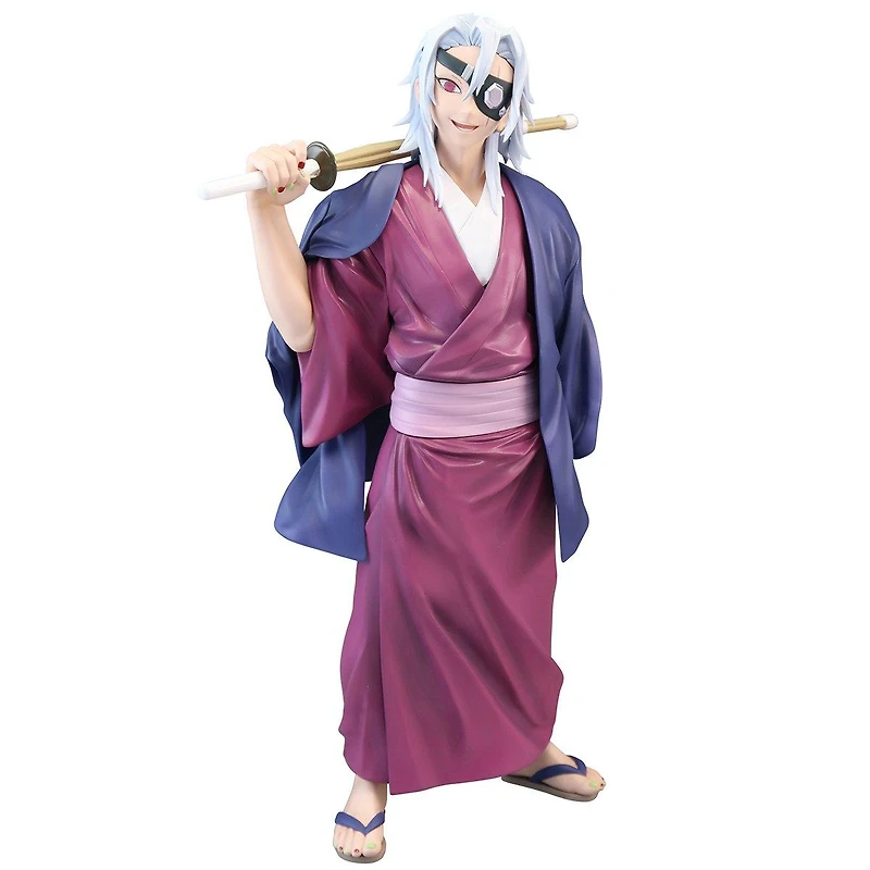 Bandai Spirits Demon Slayer: Kimetsu no Yaiba Masterlise Ichibansho Tengen Uzui (Heir) 10.6-in Figure