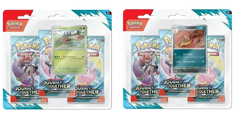 Pokemon Trading Card Game: Scarlet and Violet Journey Together Three Booster Blister