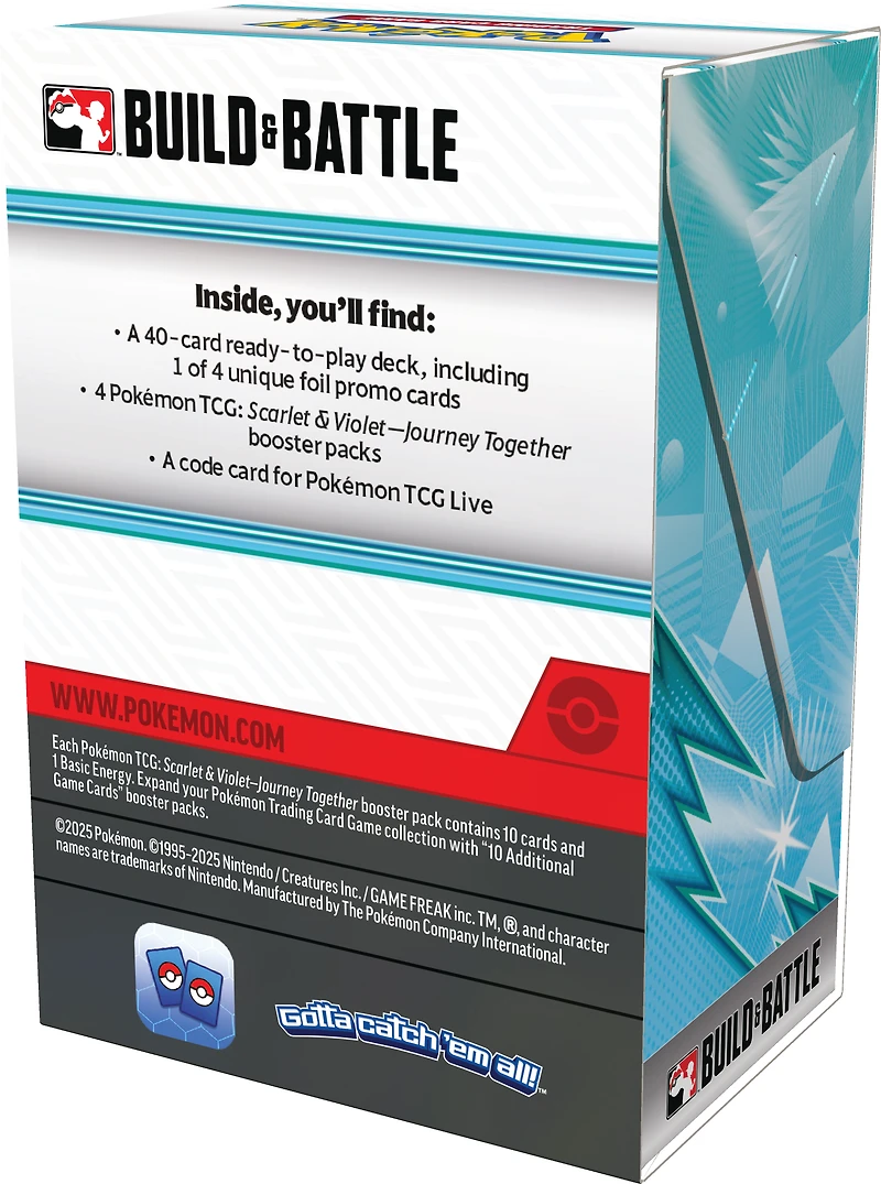 Pokemon Trading Card Game: Scarlet and Violet Journey Together Build and Battle Box