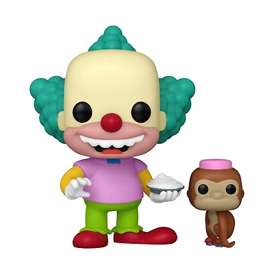 Funko POP! and Buddy: The Simpsons Krusty with Mr. Teeny 4.7 and 1.5-in Vinyl Figure