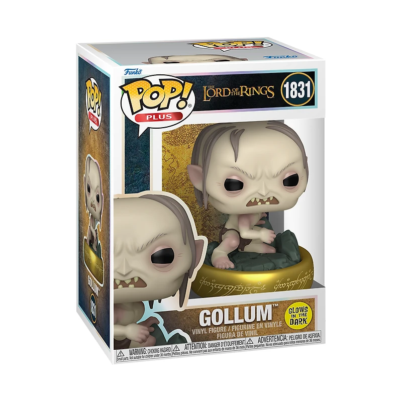 Funko POP! Plus: Lord of The Rings Gollum 3.7-in Vinyl Figure