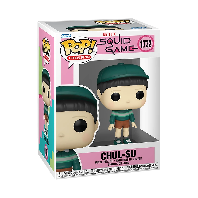 Funko POP! Television: Squid Game Chul-su 4-in Vinyl Figure