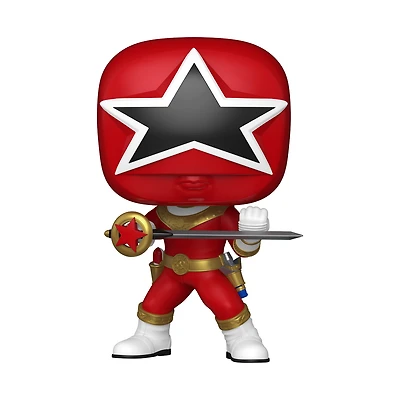 Funko POP! Television: Power Rangers Red Zeo Ranger 3.9-in Vinyl Figure