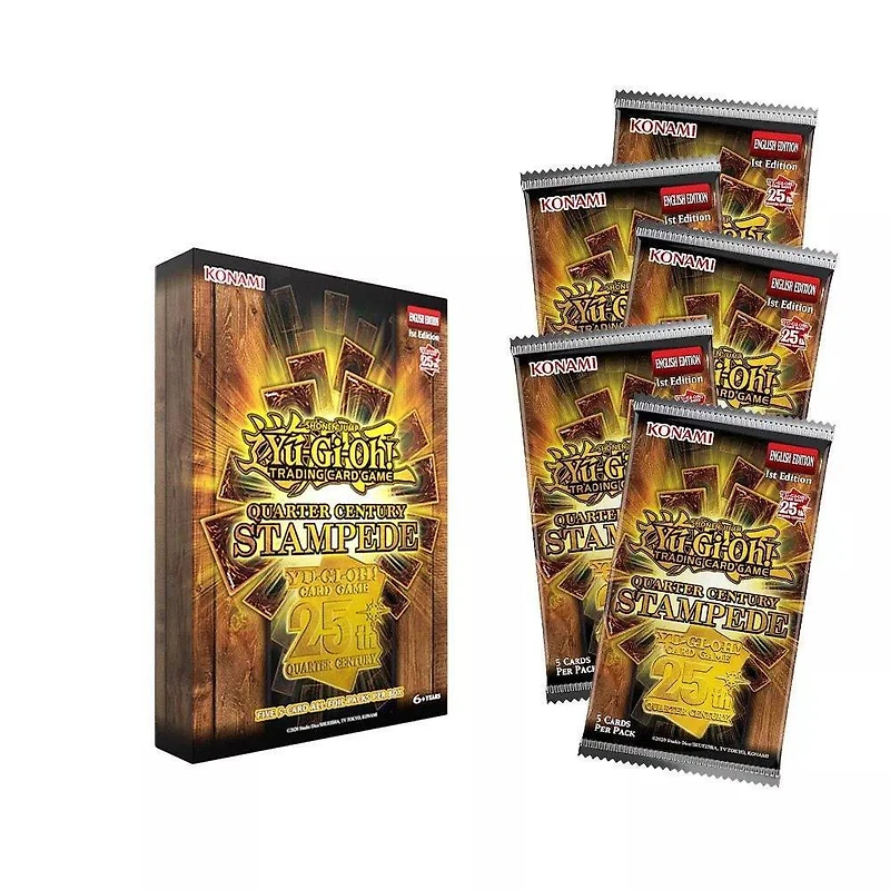 Yu-Gi-Oh! Trading Card Game: Quarter Century Stampede Tuck Box