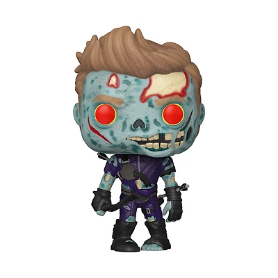 Funko POP! Marvel: Zombies - Zombie Hawkeye 4.3-in Vinyl Bobblehead Figure