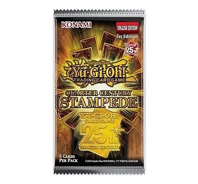 Yu-Gi-Oh! Quarter Century Stampede Sleeved Booster Pack