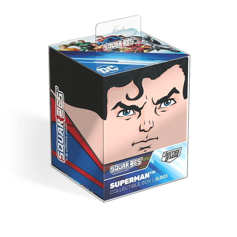 Squaroes DC Superheroes Superman Trading Card Deck Box