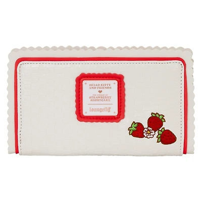 Loungefly Sanrio Hello Kitty and Friends x Strawberry Shortcake Flap Wallet