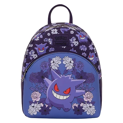 Loungefly Pokemon Gengar Floral Mini Backpack GameStop Exclusive