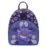 Loungefly Pokemon Gengar Floral Mini Backpack GameStop Exclusive