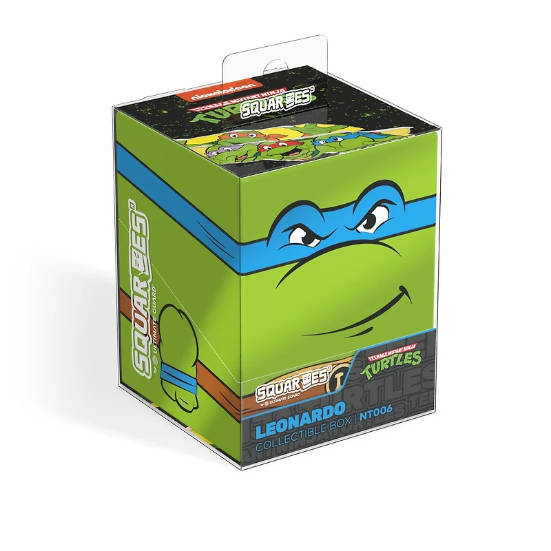 Squaroes Teenage Mutant Ninja Turtles Leonardo Trading Card Deck Box