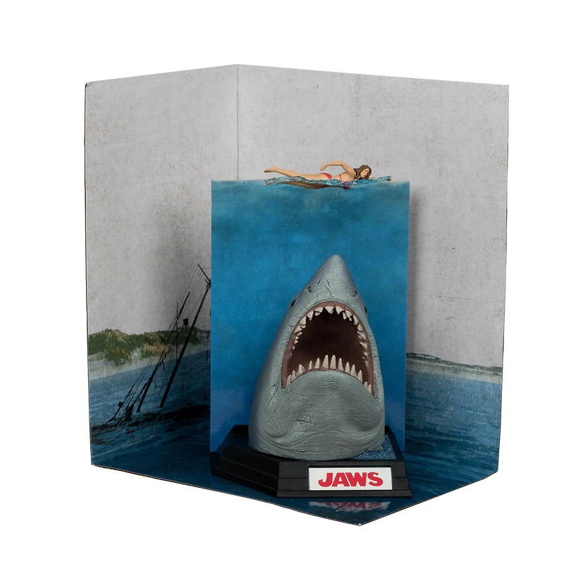 McFarlane Toys Movie Maniacs Jaws 6-in Action Figure