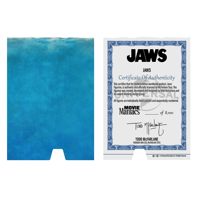McFarlane Toys Movie Maniacs Jaws 6-in Action Figure