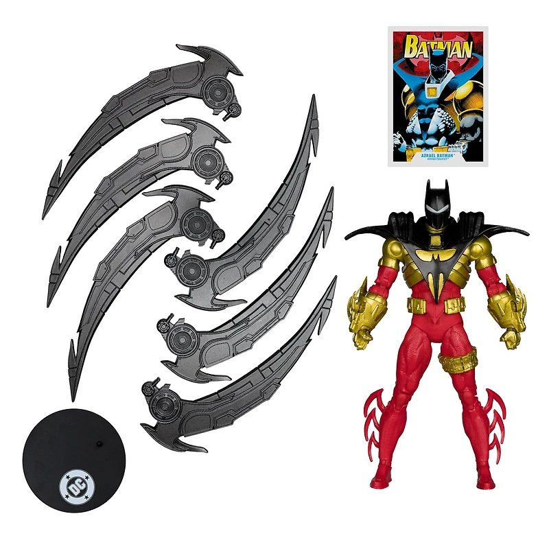 McFarlane Toys DC Multiverse Azrael Batman (Knightquest) 7-in Action Figure