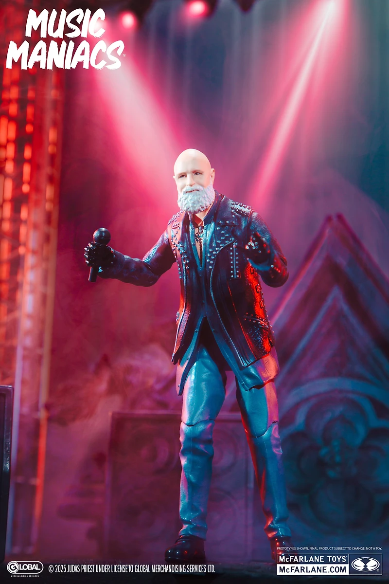 McFarlane Toys Music Maniacs Judas Priest Rob Halford 6-in Action Figure