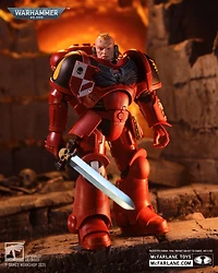 McFarlane Toys Warhammer 40,000 Assault Intercessors (Blood Angel) 7-in Action Figure