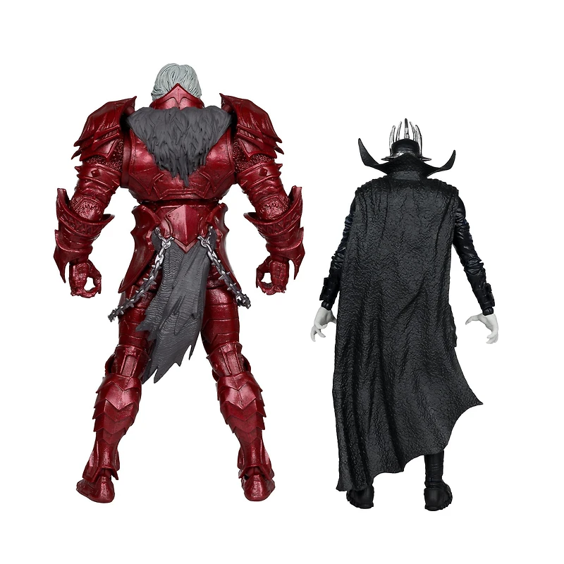 McFarlane Toys DC Multiverse Collector Edition The Batman Who Laughs Knight Armor and Merciless (Issue 4) 7-in Action Figure Set 2-Pack