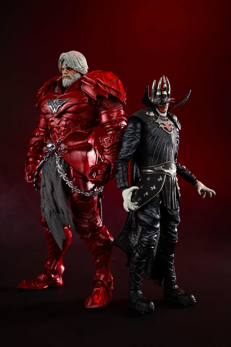McFarlane Toys DC Multiverse Collector Edition The Batman Who Laughs Knight Armor and Merciless (Issue 4) 7-in Action Figure Set 2-Pack