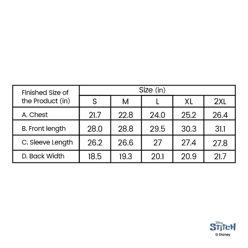 Geeknet Lilo and Stitch Angel Cosplay Unisex Hoodie GameStop Exclusive