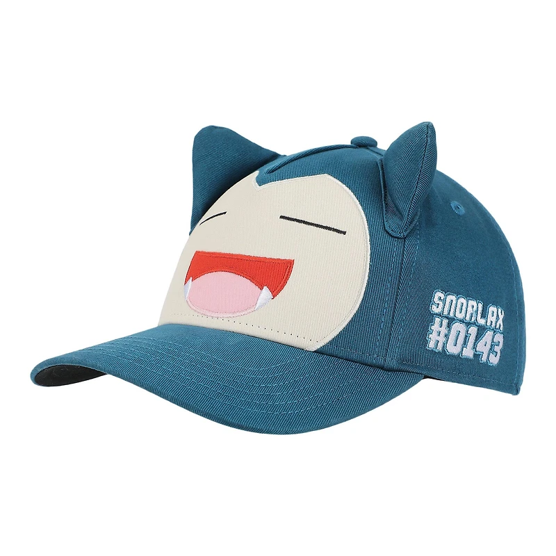 Pokemon Snorlax Cosplay Snapback Hat