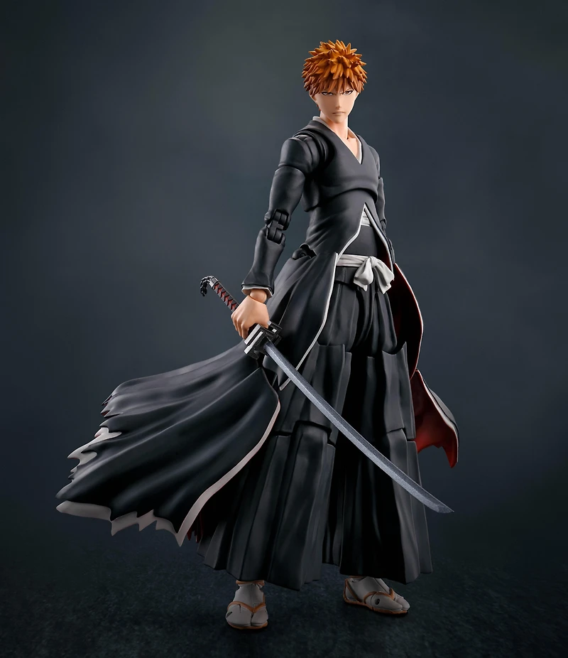 Tamashii Nations S.H.Figuarts Bleach Ichigo Kurosaki (Tenchain Zangetsu) Getsugatensho 7.1-in Action Figure