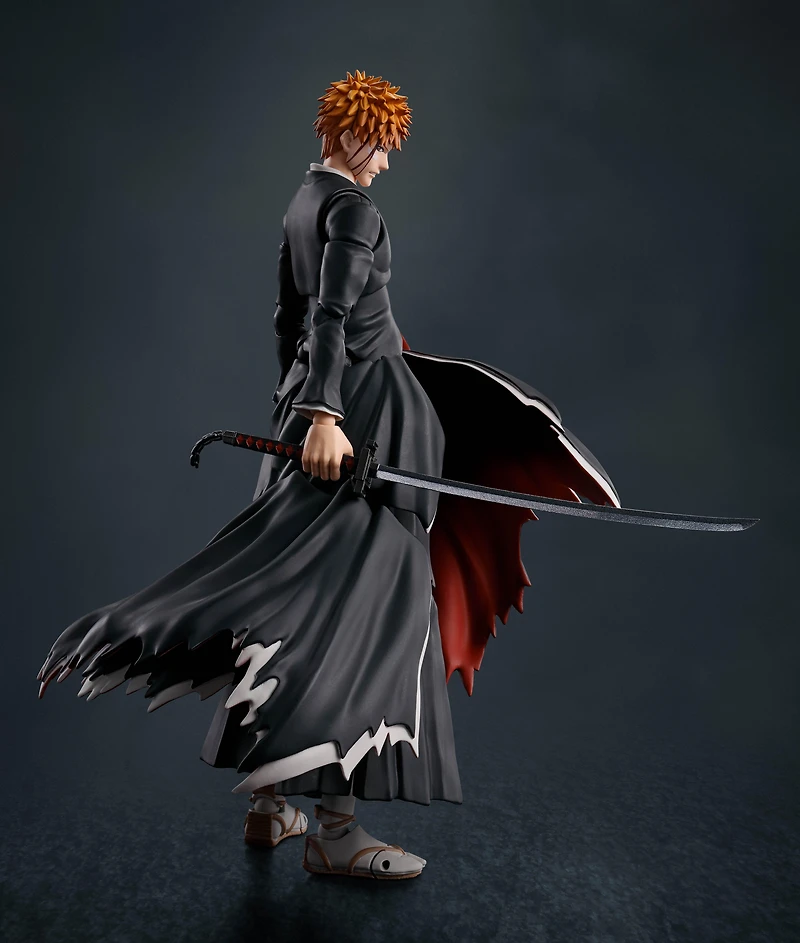 Tamashii Nations S.H.Figuarts Bleach Ichigo Kurosaki (Tenchain Zangetsu) Getsugatensho 7.1-in Action Figure