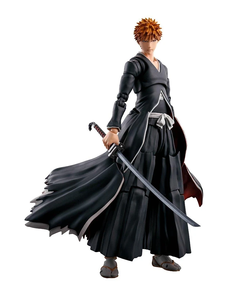 Tamashii Nations S.H.Figuarts Bleach Ichigo Kurosaki (Tenchain Zangetsu) Getsugatensho 7.1-in Action Figure