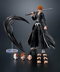 Tamashii Nations S.H.Figuarts Bleach Ichigo Kurosaki (Tenchain Zangetsu) Getsugatensho 7.1-in Action Figure