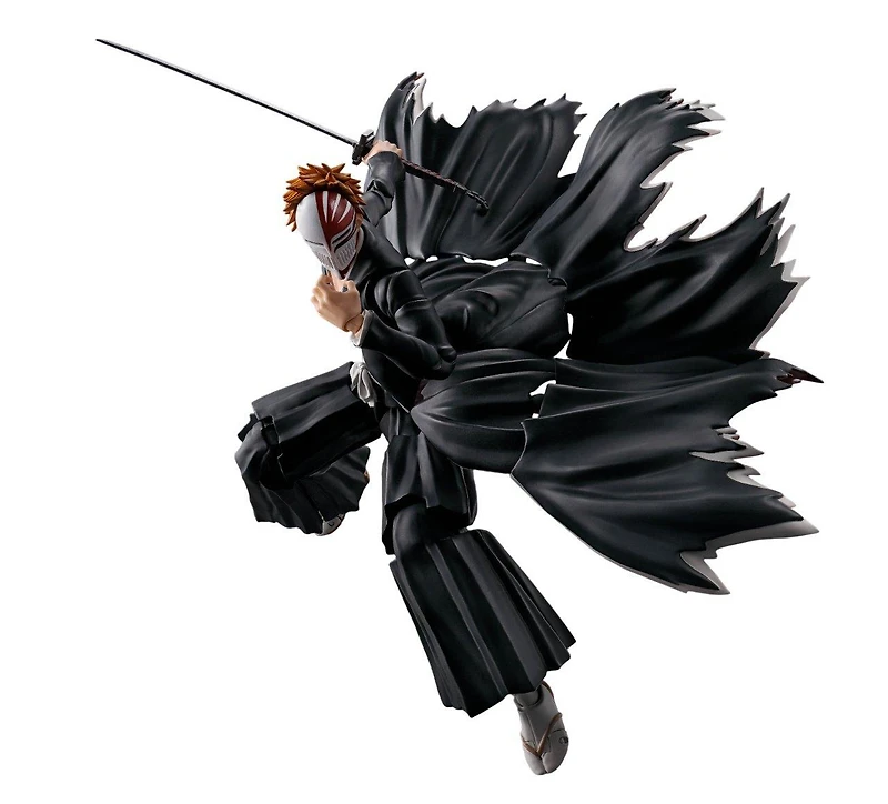 Tamashii Nations S.H.Figuarts Bleach Ichigo Kurosaki (Tenchain Zangetsu) Getsugatensho 7.1-in Action Figure