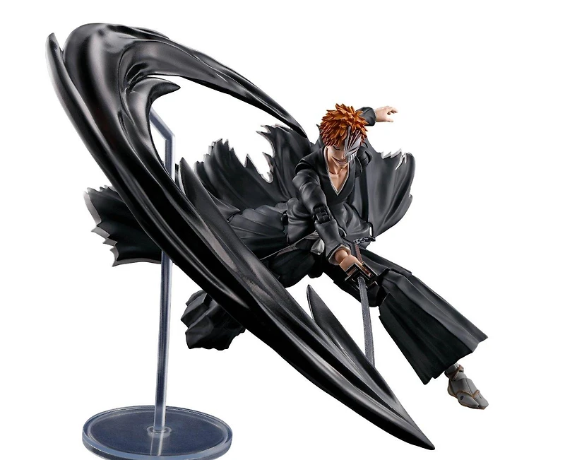 Tamashii Nations S.H.Figuarts Bleach Ichigo Kurosaki (Tenchain Zangetsu) Getsugatensho 7.1-in Action Figure