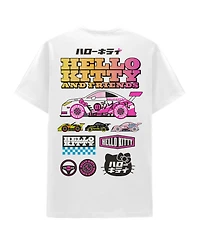 Sanrio Hello Kitty and Friends Racing Double Sided Unisex Graphic T-Shirt GameStop Exclusive