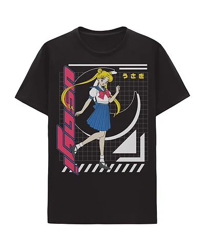 Sailor Moon Usagi Tsukino Double Sided Unisex Short Sleeve Graphic T-Shirt GameStop Exclusive