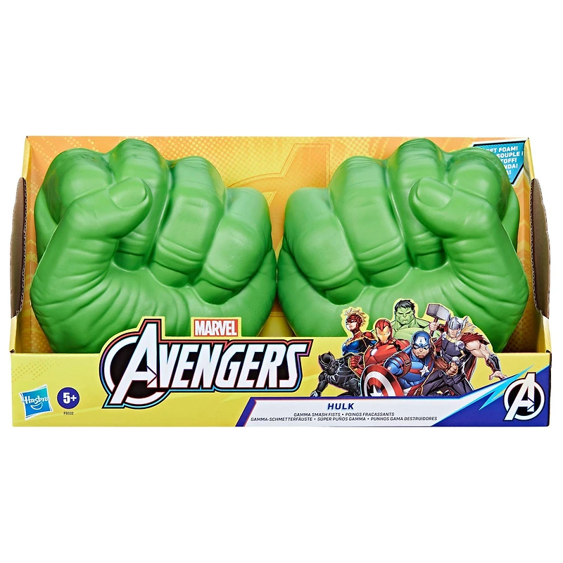 Hasbro Marvel Avengers Captain America Green Hulk Gamma Smash Fist Replica