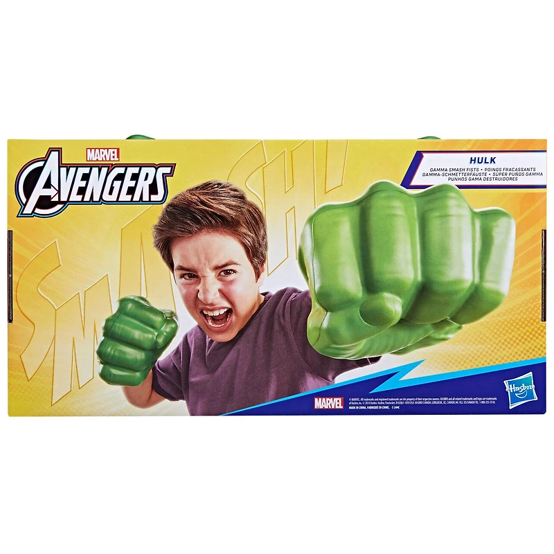 Hasbro Marvel Avengers Captain America Green Hulk Gamma Smash Fist Replica