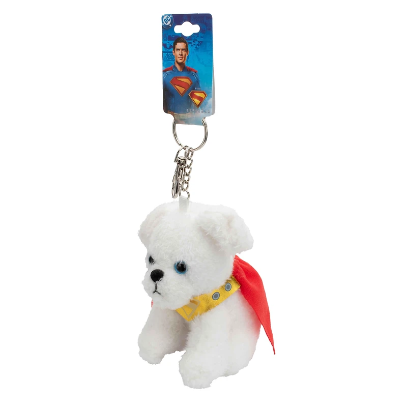 Superman Krypto the Superdog Plush Keychain GameStop Exclusive