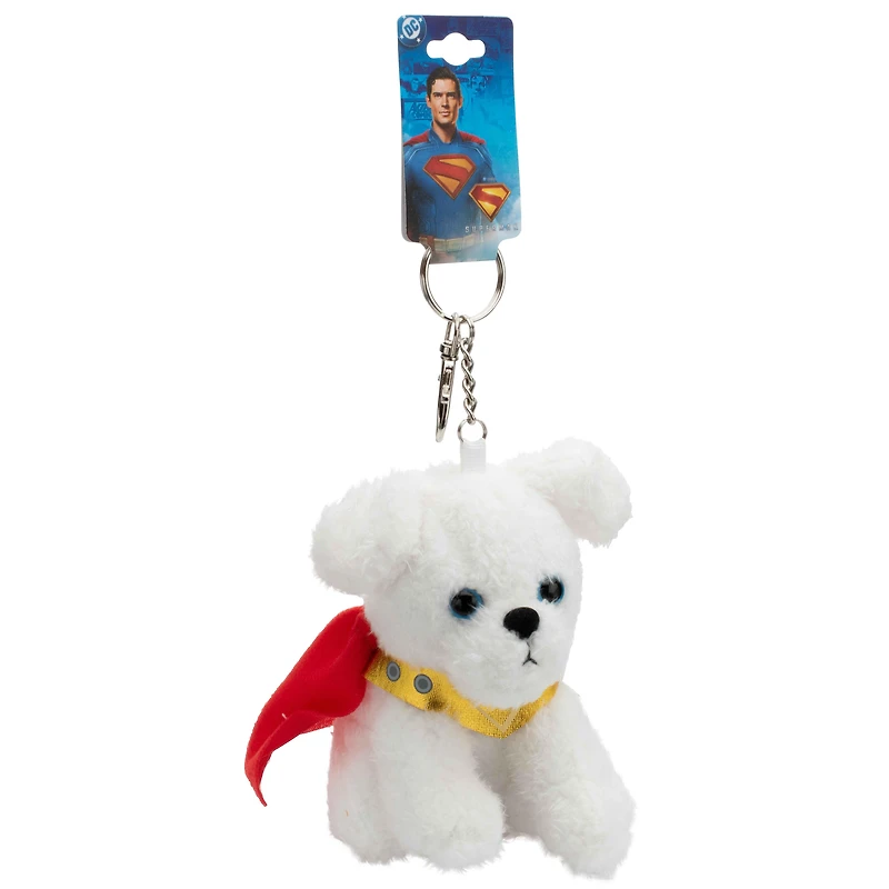 Superman Krypto the Superdog Plush Keychain GameStop Exclusive