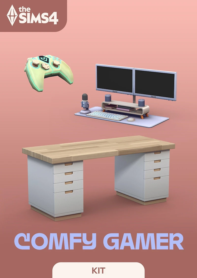 The Sims 4 Comfy Gamer Kit Expansion Pack - PC EA App