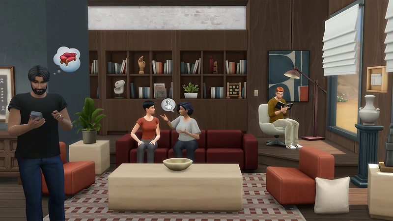 The Sims 4 Refined Living Room Kit Expansion Pack - PC EA App