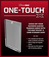 Ultra Pro Magnetic Card Holder 35PT UV ONE-TOUCH X for Sleeved Cards