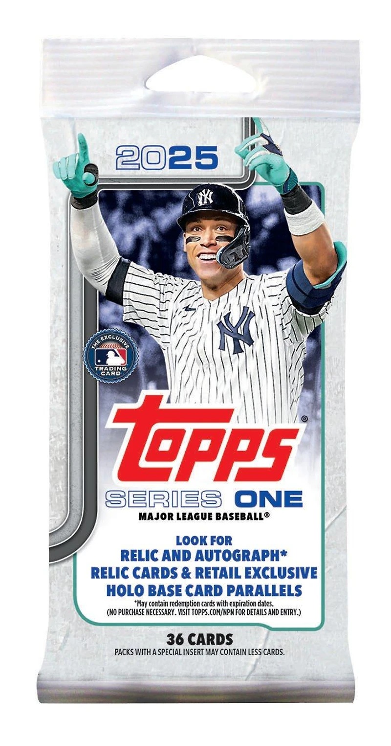 2025 Topps MLB Baseball Series 1 Fat Pack